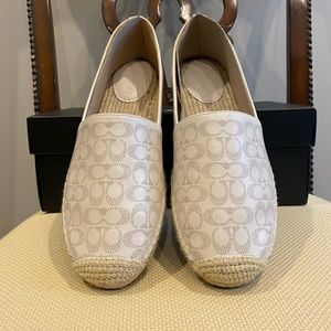 Coach Carley Espadrille Flats